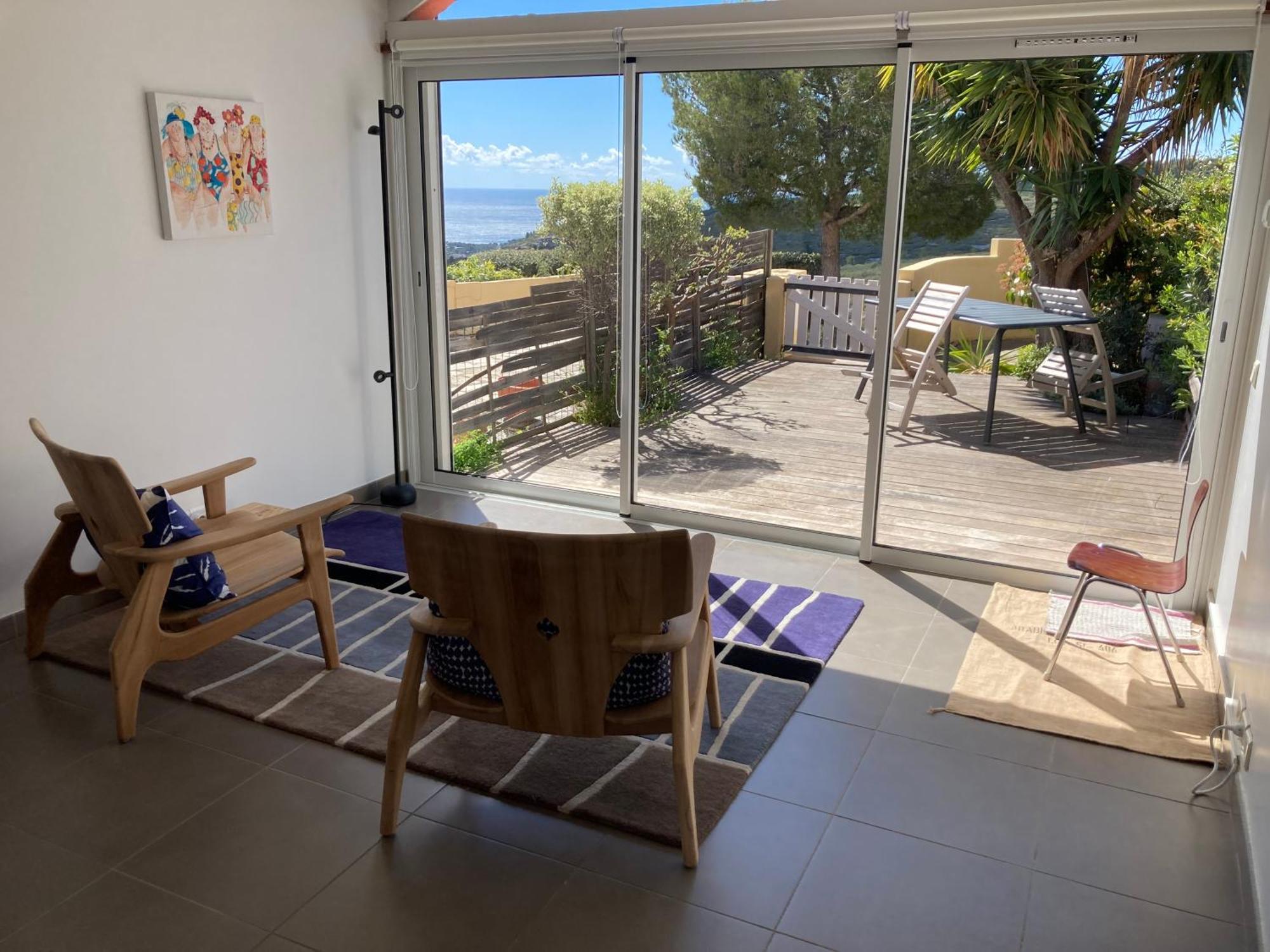 Le Cap - Bungalow Vue Mer Et Colline - Hauteur De Cassis Apartment Bagian luar foto